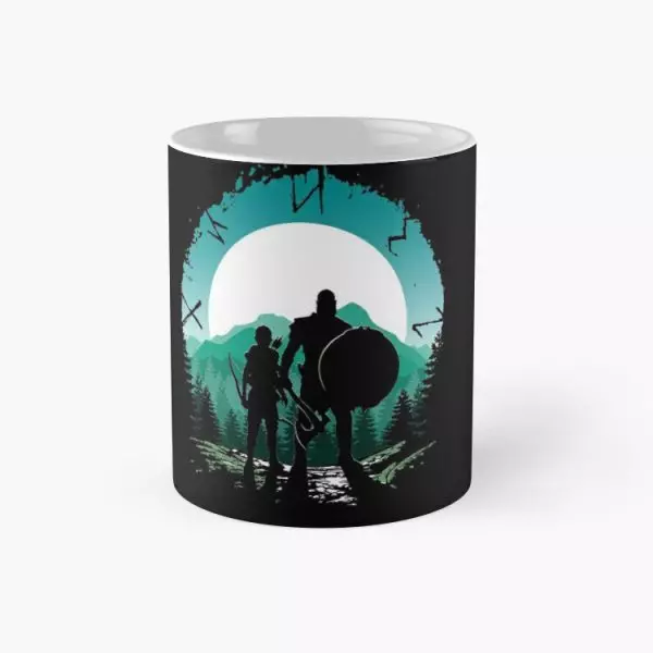 ماگ God of war | طرح Kratos and son