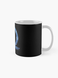 ماگ طرح God of War Logo Blue