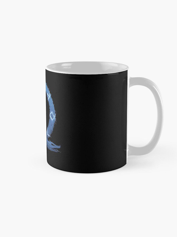 ماگ طرح God of War Logo Blue