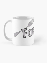 ماگ طرح Forknife