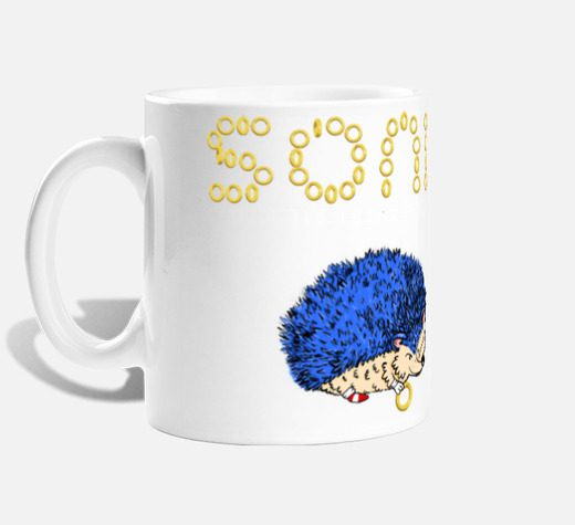 ماگ با طرح  سونیک sonic