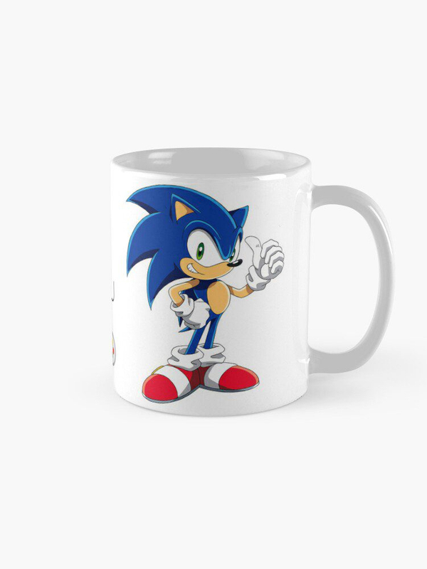 ماگ با طرح سونیک sonic