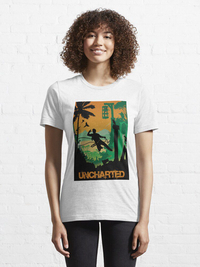تیشرت با طرح آنچارتد uncharted