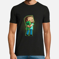 تیشرت ماینکرافت با طرح کریپر Creeper