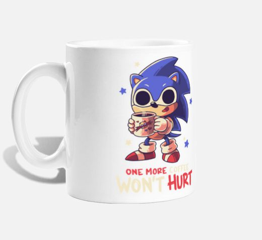 ماگ با طرح  سونیک sonic