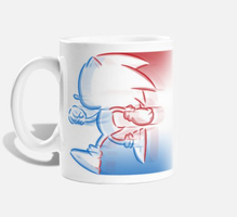 ماگ با طرح  سونیک sonic
