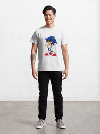 تیشرت با طرح sonic سونیک