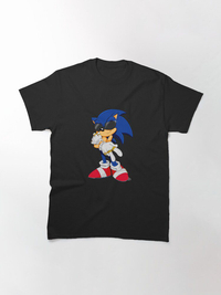 تیشرت با طرح sonic سونیک