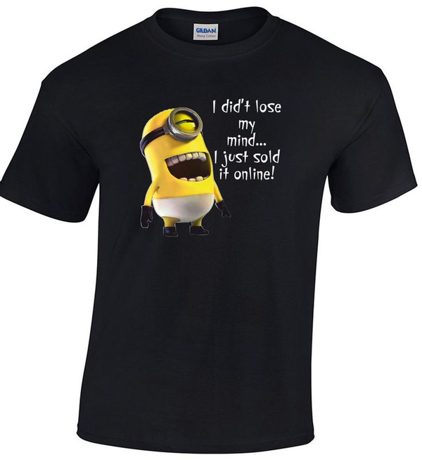 تیشرت با طرح Minions
