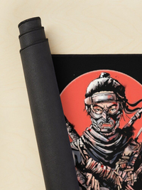 دسک پد و پد موس و دسک پد  با طرح ghost of tsushima