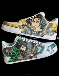 کفش اسپرت نایک ایرفورس کاستوم کتونی Attack on Titan کتونی انیمه اتک ان تایتان