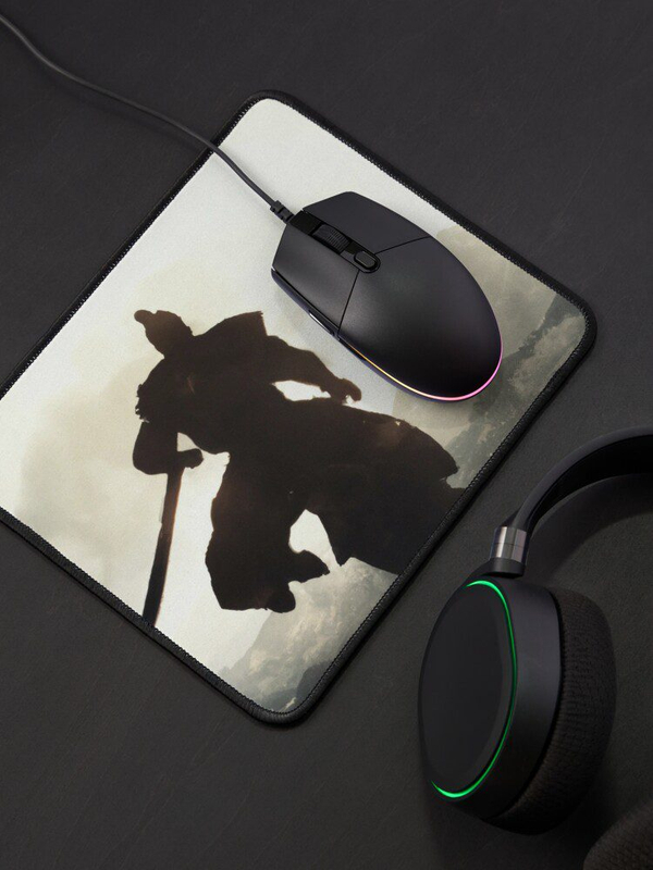 دسک پد و پد موس و دسک پد با طرح ghost of tsushima