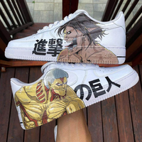 کفش اسپرت نایک ایرفورس کاستوم کتونی Attack on Titan کتونی انیمه اتک ان تایتان