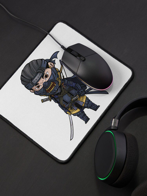 دسک پد و پد موس و دسک پد با طرح ghost of tsushima
