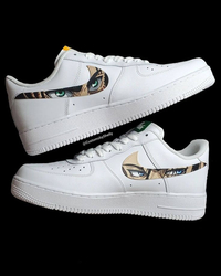 کفش اسپرت نایک ایرفورس کاستوم کتونی Attack on Titan کتونی انیمه اتک ان تایتان nike air force