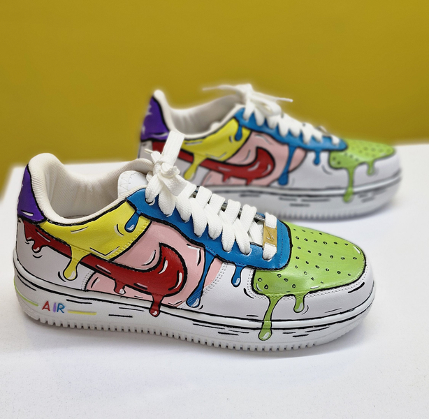 کفش اسپرت کاستوم کتونی  نایک nike ایرفورس air force