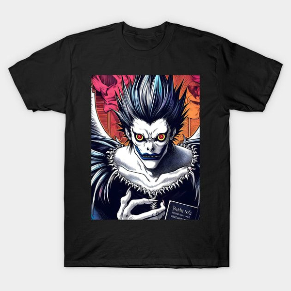 تیشرت دفترچه مرگ تیشرت انیمه death note