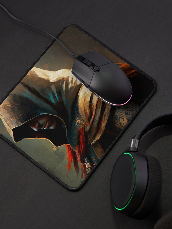دسک پد و پد موس و دسک پد  با طرح assassin