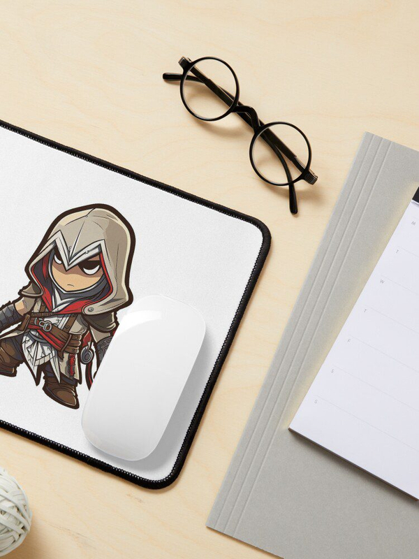 دسک پد و پد موس و دسک پد با طرح assassin