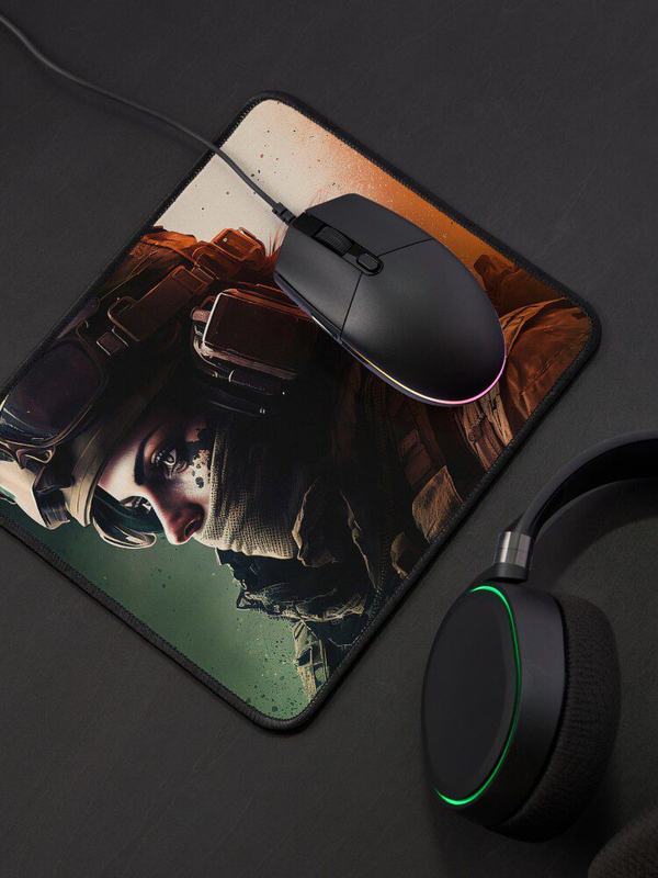 دسک پد و پد موس و دسک پد با طرح rainbow six siege رینبو سیکس r6