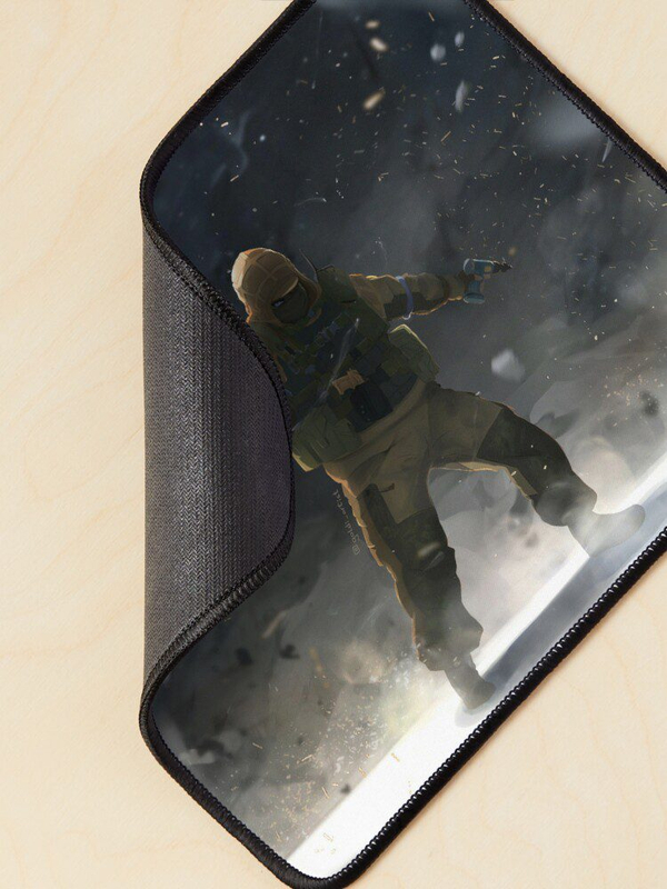 دسک پد و پد موس و دسک پد با طرح rainbow six siege رینبو سیکس r6
