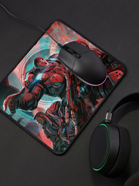 دسک پد و پد موس و دسک پد  با طرح gears of war