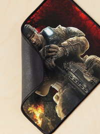 دسک پد و پد موس و دسک پد  با طرح gears of war