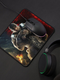 دسک پد و پد موس و دسک پد  با طرح gears of war