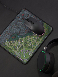 دسک پد و پد موس و دسک پد  با طرح Dota 2