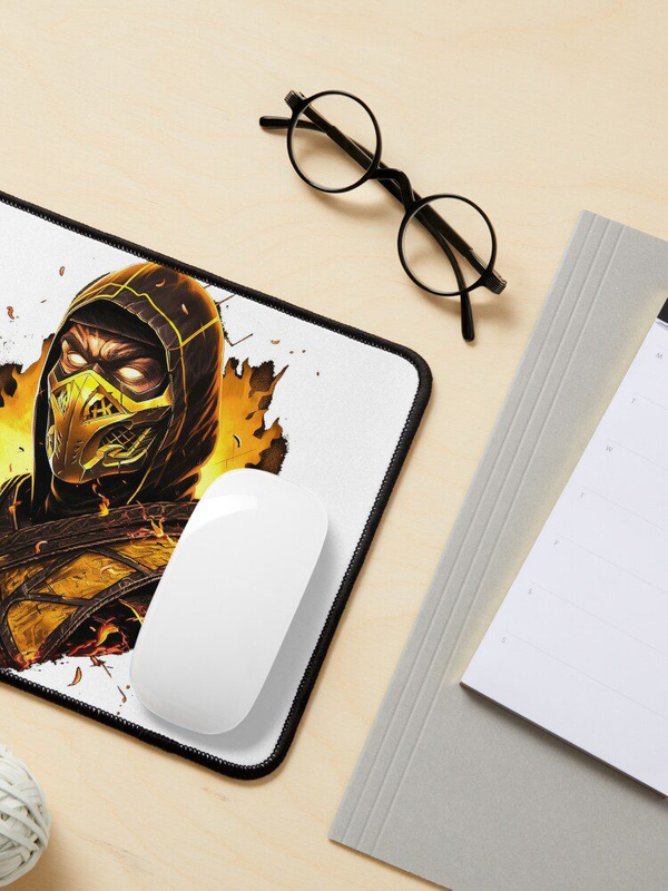 دسک پد و پد موس و دسک پد با طرح Mortal kombat