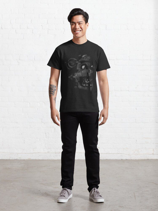 تیشرت با طرح Five nights at freddy فناف