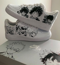 کفش کتونی کاستوم زنانه و مردانه با طرح My Hero Academia
