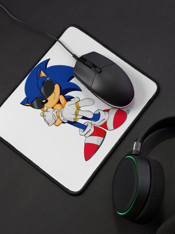 دسک پد و پد موس و دسک پد با طرح Sonic Master Speed