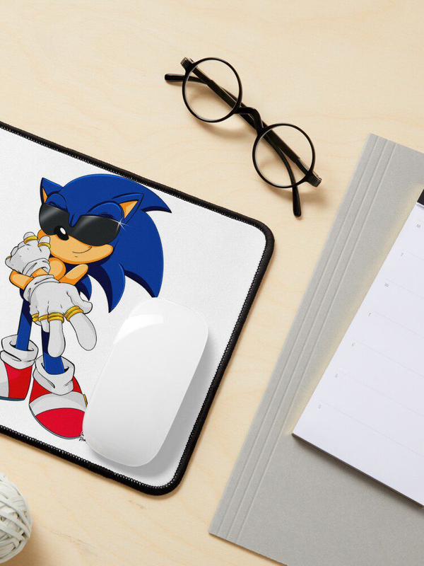 دسک پد و پد موس و دسک پد با طرح Sonic Master Speed