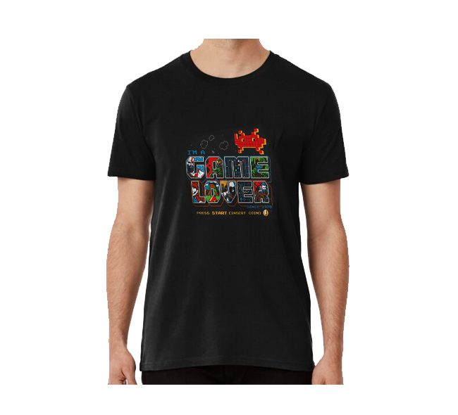 تیشرت گیمینگ طرح Game Lover