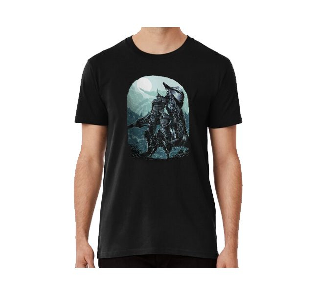 تیشرت Dark Souls طرح باس فایت دیمن سولز دارک سولز