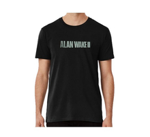 تیشرت الن ویک طرح لوگوی Alan Wake 2
