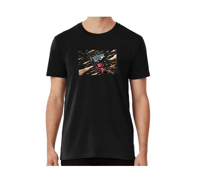 تیشرت Fortnite طرح Shark Glider