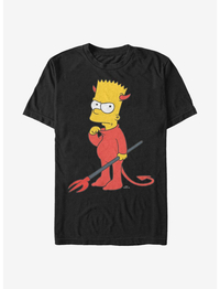 تیشرت simpsons | تیشرت سیمپسون‌ها طرح Devil Bart