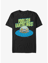 تیشرت simpsons | تیشرت سیمپسون‌ها طرح Foolish Earthlings