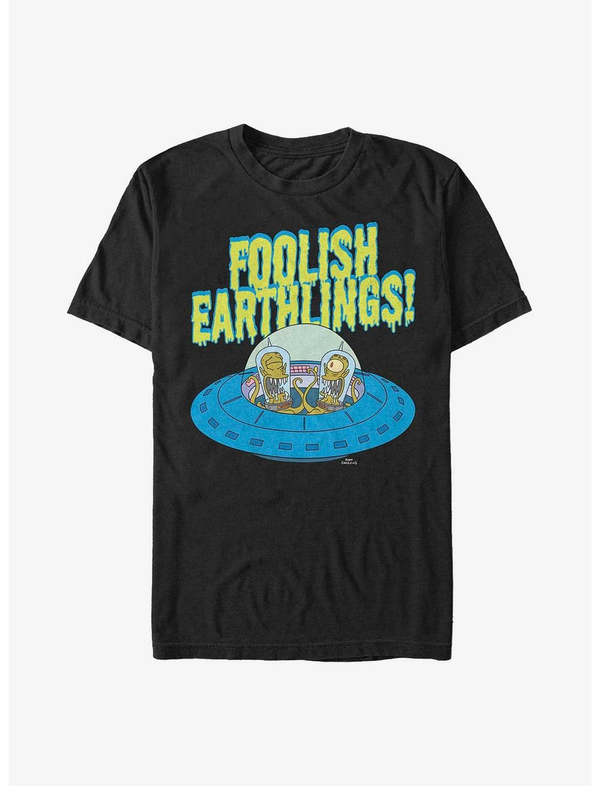 تیشرت simpsons | تیشرت سیمپسون‌ها طرح Foolish Earthlings
