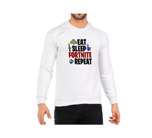 دورس مردانه و زنانه Fortnite طرح Eat Sleep Fortnite Repeat