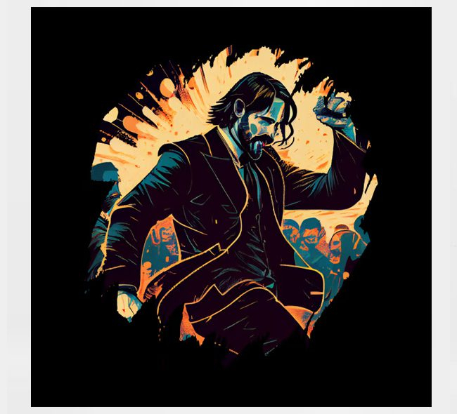 ماگ John Wick طرح Chapter 4