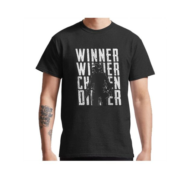 تیشرت Pubg طرح Winner پابجی
