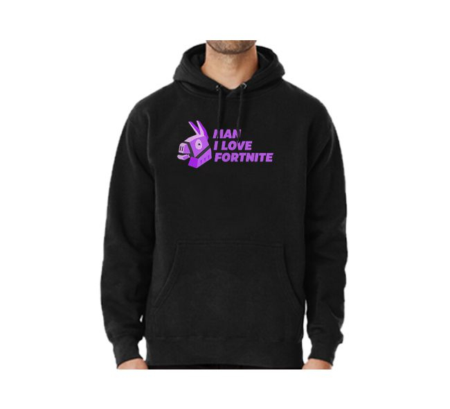 هودی Fortnite طرح I Love Fortnite