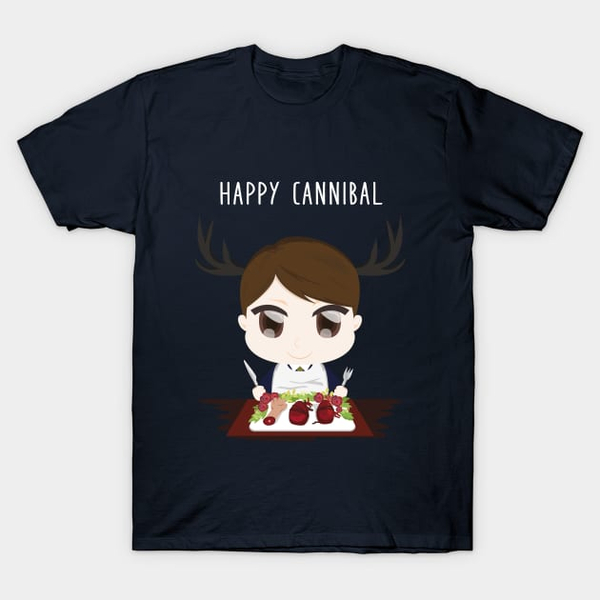 تیشرت Hannibal | تیشرت هانیبال طرح Happy Cannibal