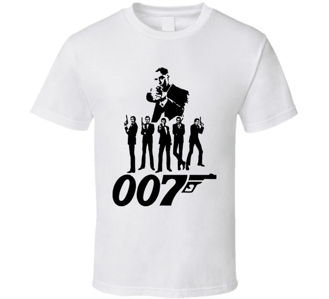 تیشرت james bond | تیشرت جیمزباند طرح 007 Vintage