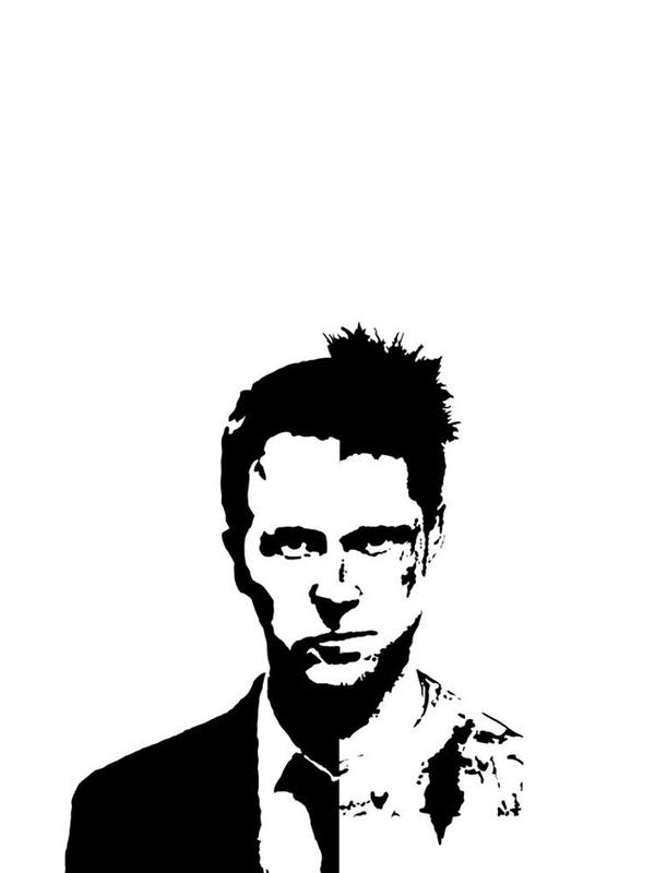 قاب موبایل فایت کلاب | قاب Fight Club طرح Fight club movie Graphic