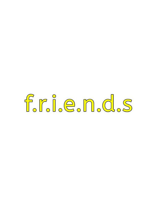 قاب موبایل فرندز  طرح نوشته فرندزfriends