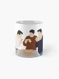 ماگ  friends طرح  chandler  ross &amp; joey Classic
